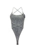 How We Do Mineral Washed Cami Bodysuit